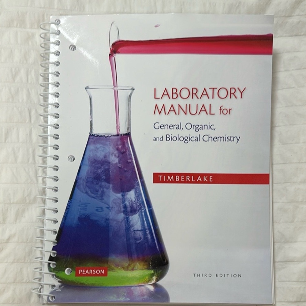 Laboratory Manual for General, Organic, and Biological Chemistry Textbook